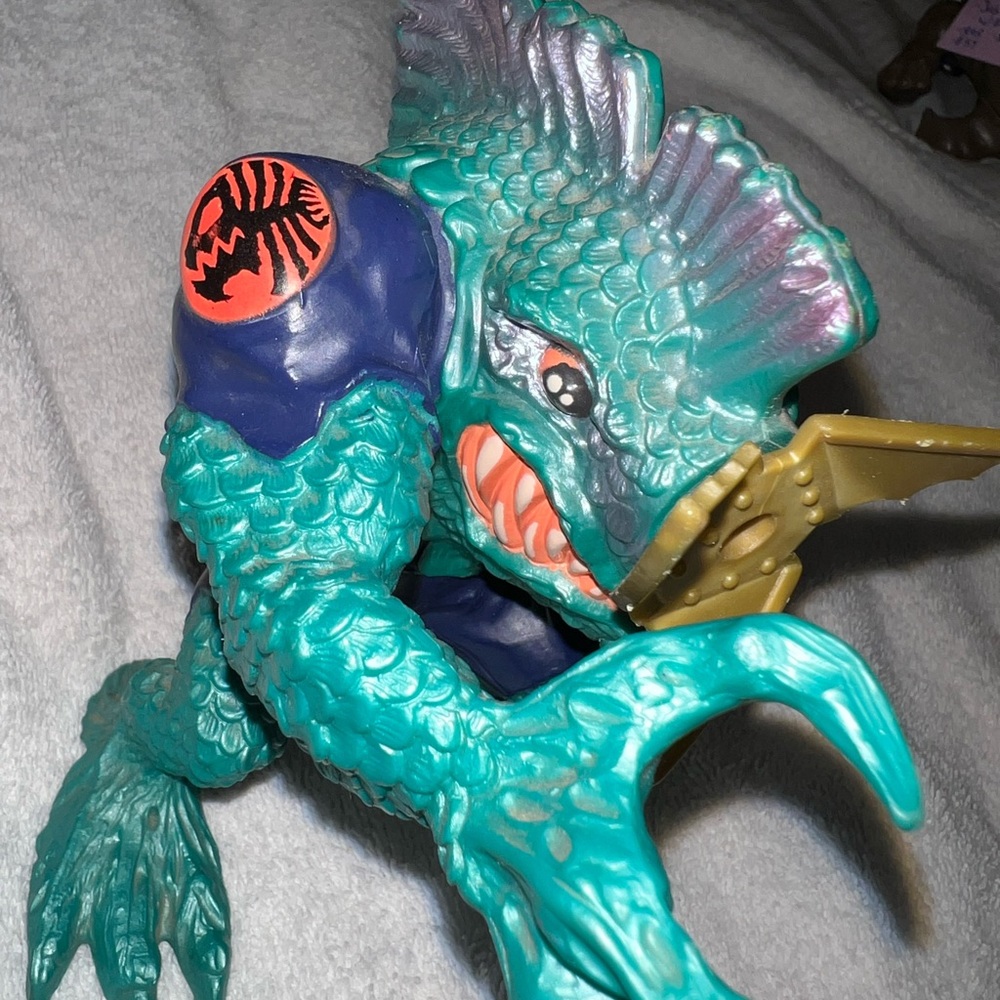 STREET SHARKS Action Figure: Slash.    Circa 1994. Mattel